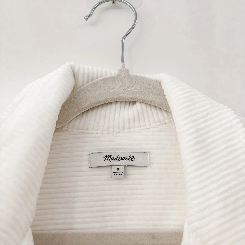 Madewell Corduroy Shirt Jacket Lighthouse_5